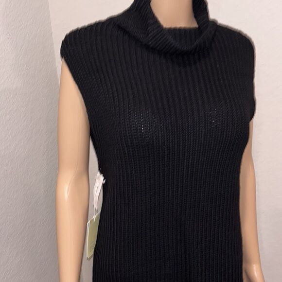 NWT- Wilfred black merino wool textured sweater - Picture 4 of 7